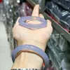 Pulsera de calcedonia azul brumosa, suave como el hielo, más vendida; pulsera de jadeíta tipo "caramelo de un bocado" de ágata; joyería en stock para venta al por mayor
