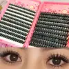 Popular juego de pegamento para comercio exterior 100 piezas, maquillaje de ojos de chica hot mestiza, rizado y fijación, ojos profundos y grandes, pestañas postizas transfronterizas