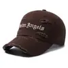 Sombrero de Sol Vintage con Bordado de Letra Desgastada para Mujer, Gorra de Béisbol Lavada de Tapa Suave Estilo Coreano para Hombre, Modelo Nuevo
