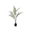 Helecho artificial árbol hoja decoración suave paisaje proyecto decoración del hogar fuente al por mayor suministro en stock helecho artificial