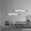 Luminária de Teto Artística de Malha Fantasma Longa de Luxo Pós-Moderna Nórdica de Alto Padrão para Escritório, Mesa de Livros, Mesa de Chá, Restaurante, Bar