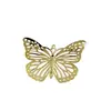 Acessórios para joias DIY material para joias 35 * 50mm Metal Grande Pequeno tamanho borboleta flor decorativa peça Chang'e pessoas de apoio