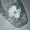 Acessórios de Flor de Sapato de Cristal Resistentes Estilo Coreano com Lantejoulas Bordadas, Franjas de Cristal Exquisite de Estilo Leve de Luxo