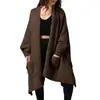 Manta Chal de Venta Caliente Transfronteriza Ropa de Casa para Mujer Pijama de Medio Forro Polar en Stock Se Puede Usar al Aire Libre Temporada de Otoño e Invierno TikTok Personalizado