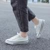Tendência Primavera e Outono Estilo Coreano Tênis de Lona de Cano Baixo para Homens e Mulheres Clássico Evergreen Estudante Vulcanizado Estilo Harajuku Casual Sapatos de Casal