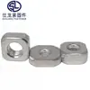Porca quadrada ferro galvanizado porca de quatro cantos porca quadrada porca bloco quadrado quadrado norma nacional outra zinco branco galvanizado