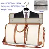 Bolsa para Traje Almacenamiento Bolsa de Viaje, Gran Capacidad, Popular Bolsa de Viaje Corto, Más Vendida en Stock, Bolso de Mano de PU, Disponible Ahora al por Mayor de Fábrica