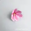 Flores de simulación capullos de flor magnolia pequeña tocado accesorios para el cabello inserto en ramas secas flores artificiales de plástico decoración flores artificiales pequeñas