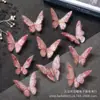 Borboleta Dourada Colorida 3D Estéreo Livro Pacote Completo de Material Presente Artesanal DIY para Melhor Amigo(a) e Namorada