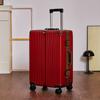 Maleta de Viaje 24 pulgadas Equipaje Femenino Fuerte Duradero Estudiante Maletín con Contraseña Masculino Marco de Aluminio Trolley de Mano para Abordar Venta al por Mayor de Fábrica