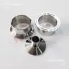 Conexão Rápida de Aço Inoxidável 304/316 Mandril Longo 28,6 Grampo de Fixação Solda Sanitária Estendida Extremidade de Solda de Topo 3A
