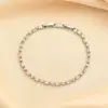 Amazon Suministro Transfronterizo Lujo Ligero Dorado Champagne Pulsera de Circonita Alta Moda Nuevo Pulsera Chapada en Oro con Incrustaciones de Diamantes