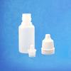 Botella de plástico de boca puntiaguda de 10 ml tapa a prueba de manipulaciones sub-botella botella gotero botella pequeña vacía translúcida de PE espesado botella de aceite esencial botella de reactivo