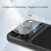 Película protetora de vidro temperado aplicável para iPhone 18 Pro Cabine livre de poeira com alta transmissão de luz LeReach