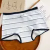 Calzoncillos tipo bóxer para mujer de talla grande, diseño de cachorro lindo, algodón puro, antibacterianos, entrepierna extendida