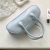 Bolso de Mano de Alta Gama de Color Sólido Nuevo de Primavera y Verano Bolso Bandolera de PU con Sensación de Alta Gama para Mujer Bolso Baguette Nicho Casual Combinable