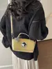 Bolsa de Moda Nueva de Verano Transfronteriza Bolso de Mano Informal de Moda Bolso Pequeño Cuadrado de Hombro Único para Mujer Bolso Cruzado