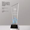 Trofeo de Premio Grabado Impreso a Color con Forma de Estrella de Cinco Puntas para Equipos Ganadores de Competición, Trofeo de Cristal, Medalla, Premio, Regalo Conmemorativo Empresarial
