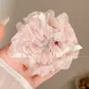 Pequeña Goma para Coleta Floral para Mujer, Cuerda para el Cabello Estilo Perezoso, Scrunchie, Accesorio para el Cabello de Alta Gama, Venta al por Mayor para Puestos de Peluquería