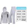 Ropa de Protección Solar para Pesca para Hombre Verano Transpirable Anti-UV Seda de Hielo Ropa de Pesca Pantalones de Camuflaje Conjunto de Ropa Anti-Mosquitos
