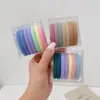 Goma para el cabello de color marrón lechoso, alta elasticidad, duradera, para mujeres, simple, tipo toalla, nuevo accesorio para el cabello