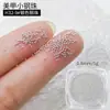 Atacado de pregos de aço redondo de metal para joias, 0,4-1mm, transfronteiriço, ouro e prata, pequenos acessórios de decoração para unhas