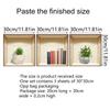 BM1507 envasado 3D tridimensional falso livro pavilhão adesivos de parede sala de estar decoração sala adesivos de parede autoadesivo atacado adesivos de parede