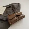 2026 Nuevo Bolso Boston Retro de Alto Valor Estilo Coreano para Mujer Bolso de Hombro Único Exquisito y de Moda Bolso Versátil para Viajes Diarios