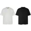 Ropa para Hombre Beijie 2026 Verano Nueva Camiseta Casual de Manga Corta con Remaches en Forma de V para Hombre, Holgada, de Media Manga