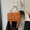 Bolsa de mano para mujer de comercio exterior, bolso de cadena popular, textura niche, versátil, bolso cuadrado pequeño, nuevo para primavera y verano, bolso de hombro cruzado para mujer