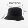 Sombrero de pescador de doble cara con estampado de calaveras para hombres y mujeres, sombrero de sol con protección solar, sombrero tipo cubo moderno para exteriores