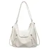 Bolsa tote grande e estilosa, estilo luxo transfronteiriço, nova coleção 2026, design simples e elegante, adequada para uso no ombro ou como mochila