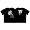 Verano Nuevo Erd Rico Segunda Generación Retrato Graffiti Casual Camiseta de Manga Corta para Hombre y Mujer Wdw Holgada Americana High Street Camiseta