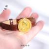 Dourado de areia do Vietnã de longa duração e sem desbotar Retrato da Rainha Flor de Lótus seis palavras dez li pêssego Jiangshan mostrador