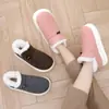 Nuevas Botas de Algodón Felpa de Invierno para Mujer, Cálidas, Aumentan la Altura, Suela Gruesa, Zapatos de Algodón para el Hogar, Se Pueden Usar Afuera, Cubren el Talón, Botas de Nieve, Dropshipping