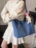 2025 Nuevo Estilo Ins Gran Capacidad Perezoso Casual Simple Bolso Tote de Axila Moderno Moda Versátil Bolso de Hombro