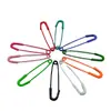 Cor de tinta pino grande cor de doce broche fivela de metal simples decoração de cintura fixador de decote acessórios de vestuário