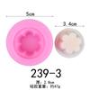 Diobao mismo estilo pellizco lindo pudín molde de silicona pudín mousse pastel diy decoración de coche adornos
