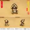 Latão Zodiac Criativo Tridimensional Zodiac Personalizado Chaveiro de Carro Pingente Acessórios Pequeno Presente Fabricante Atacado