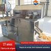 Fabricantes de máquinas de rolo de sino automático equipamento de moldagem por fritura de braço duplo automático máquina de rolo de sino de panela quente
