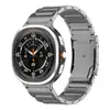 Adecuado para Correa de Reloj Samsung Galaxy Watch7 Ultra 47mm Correa de Metal de Titanio con una Perla y Diseño de Caparazón de Tortuga