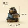 Estatueta de Marmota de Resina, Suporte para Celular, Tendência Online, Popular entre Influenciadores, Série Nezha, Estilo Chinês, Quadrinhos Chineses, Guzi