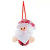 Decorações de Natal Novas Transfronteiriças Enfeites para Árvore de Natal Boneco Boneco de Neve com Sino Pequeno Pingente Sino de Natal Pingente