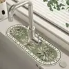 Tapete Drenante de Lama Diatomácea Pad Absorvente para Torneira de Cozinha Limpável Sem Lavagem Resistente a Mofo Secagem Rápida Pad para Pia de Lavatório