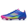 F50 Nuevos Zapatos de Fútbol de Caña Baja para Estudiantes Transfronterizos Clavos Largos Juego Entrenamiento Juvenil Comercio Exterior Deportivos Zapatos de Fútbol