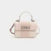 Bolso Pequeño Texturizado de Nicho Estilo Francés para Mujer, Nuevo Modelo 2026, Bolso de Hombro Cruzado de Gama Alta, Bolso Cuadrado Pequeño con Patrón de Cocodrilo