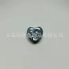 Parche redondo de resina con forma de ojo de gato, corazón oscuro, accesorios para pendientes, tocados y botones, venta al por mayor