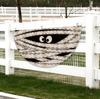 Bandeiras Cruzadas Temu de Halloween em Forma de Leque, Bandeiras de Jardim, Decorações Penduradas, Decorações de Cerca, Bandeiras Semicirculares Externas