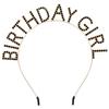 Diadema con corona y letras para cumpleaños de niña, conjunto con correa para el hombro, muy popular en Amazon.