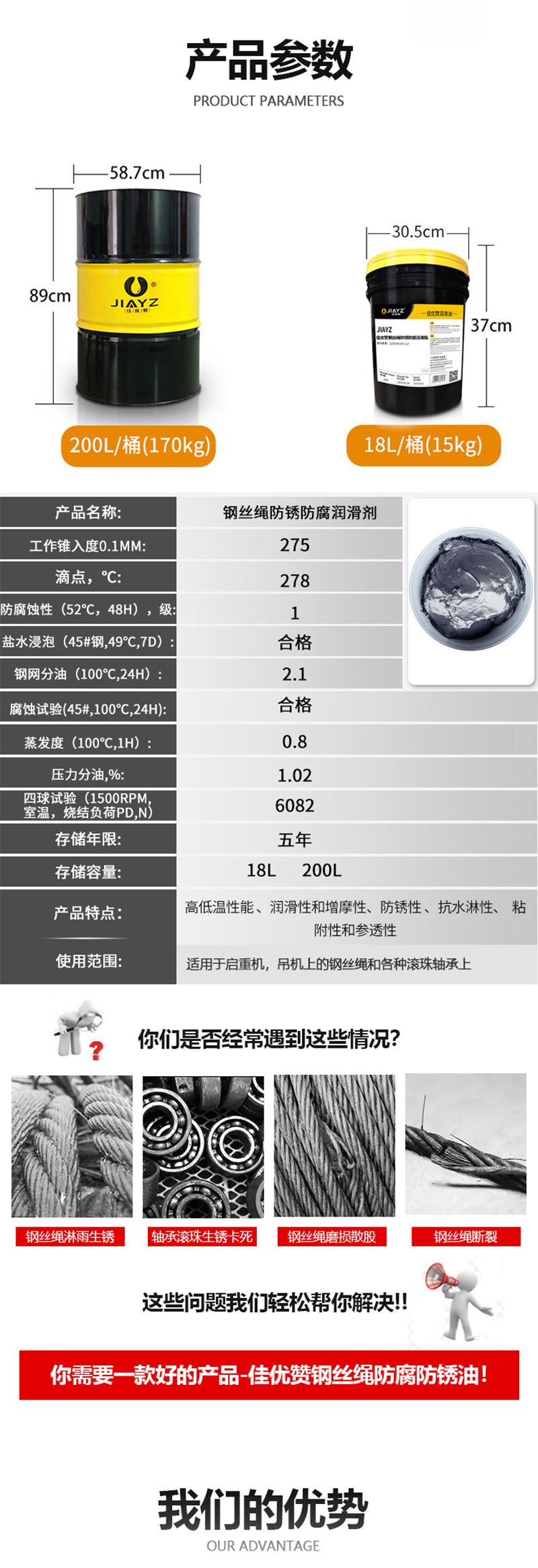 钢丝绳润滑脂